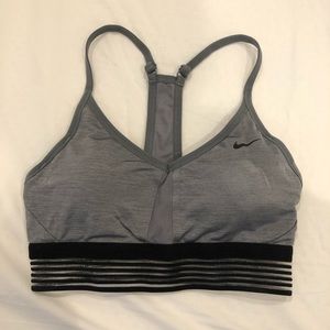 Nike Pro Mesh Panel Strappy Sports Bra